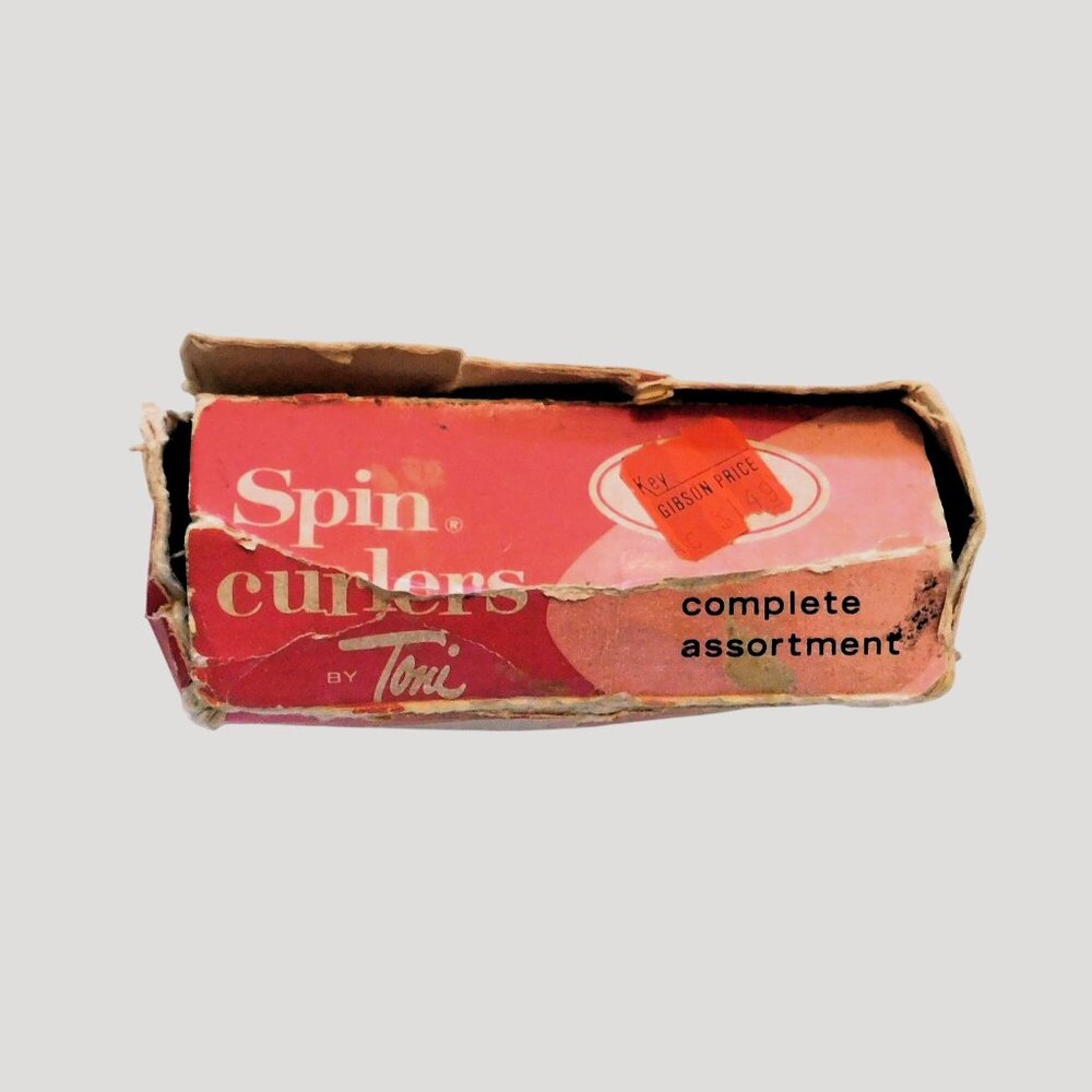 Toni Spin Curlers 3 Assorted Sizes Vintage Set Curlers Papers Perm Tool - Picture 7 of 10